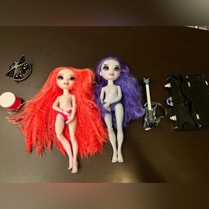 Uma Vanhoose & Mara Pinkett Shadow High Dolls